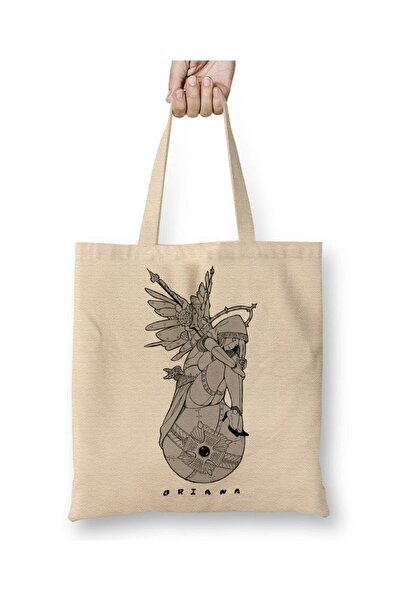 Generic Brand Orianargo Cloth Bag Long Handle