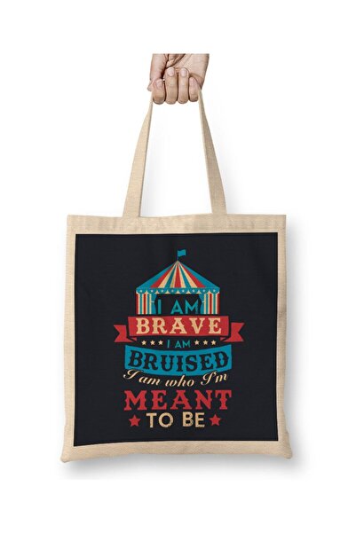 Generic Brand The Greatest Showman I Am Who I'm Meant To Be Quote Cloth Bag L...