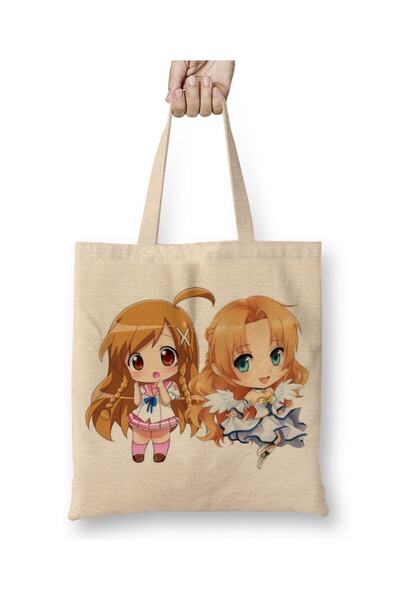 dekado Anime Chibi Tote Bag Long Handle