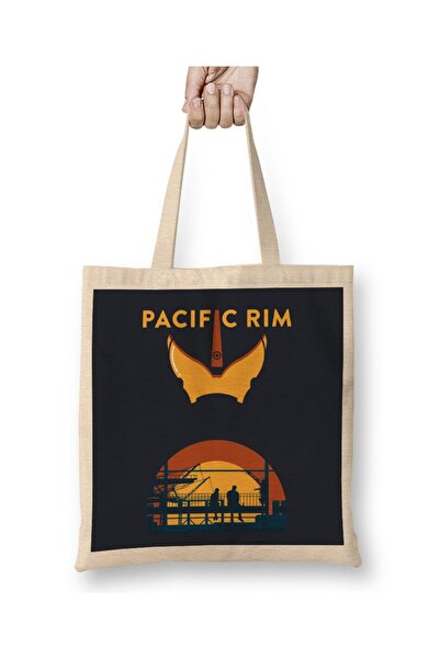 Generic Brand حقيبة حمل بسيطة من Pacific Rim ذات مقبض طويل