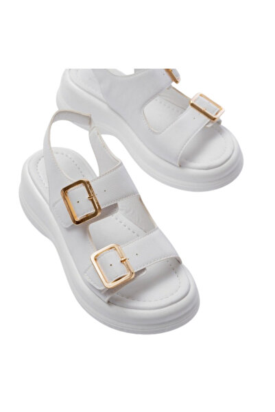 Barinoska Women's Orthopedic Double Buckle Sandals Adjustable Comfortable 5 c...