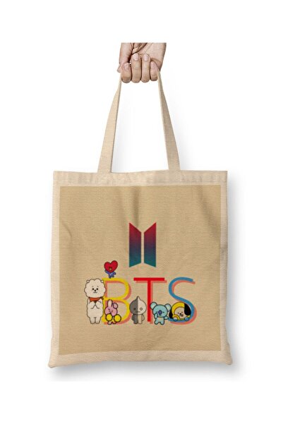 dekado Bts Army Bt21 GIFT Cloth Bag Long Handle