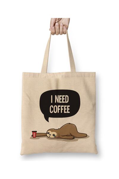 dekado أنا بحاجة إلى حقيبة قماش الحب ذات مقبض طويل