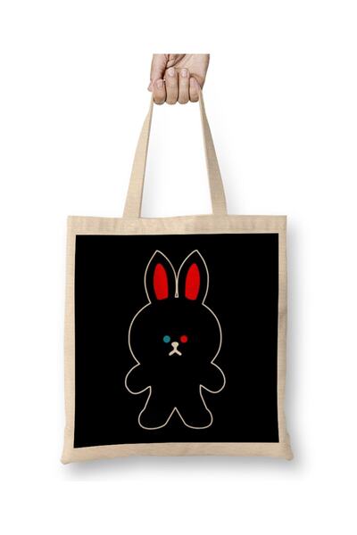 dekado حقيبة قماش BTS Bt21 At21 بمقبض طويل