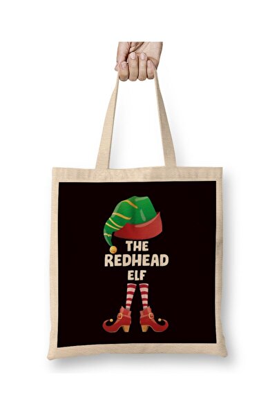 dekado Redhead Elf Ginger Red Orange Haired Irish Red Head Tote Bag Long Handle