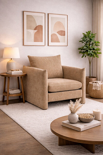 N.zone Modern Luxury Accent Chair with Ergonomic Design a Stylish and Elegant...