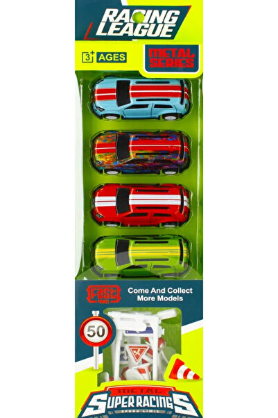 Mega Creative CURSĂ AUTO MET P/B 4 BUCĂȚI SEMNE 9X30X4 MC 120/240