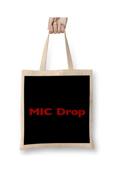 dekado Bts Bangtan Boys Mic Drop Tote Bag Long Handle