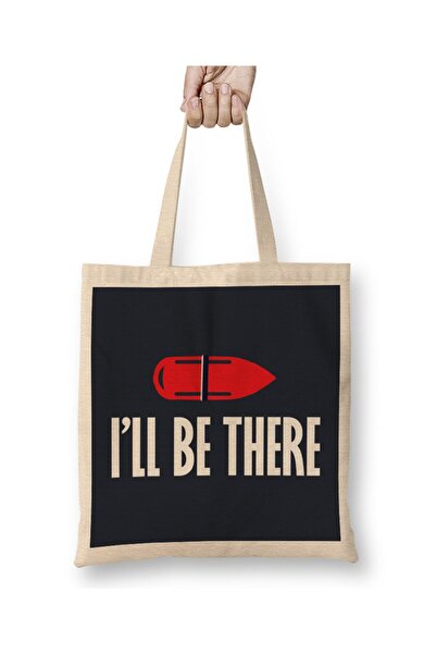 dekado حقيبة قماش Baywatch Rescue Buoy I'll Be There بمقبض طويل