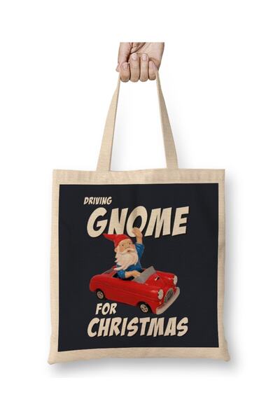 dekado حقيبة حمل لعيد الميلاد بمقبض طويل من Driving Gnome