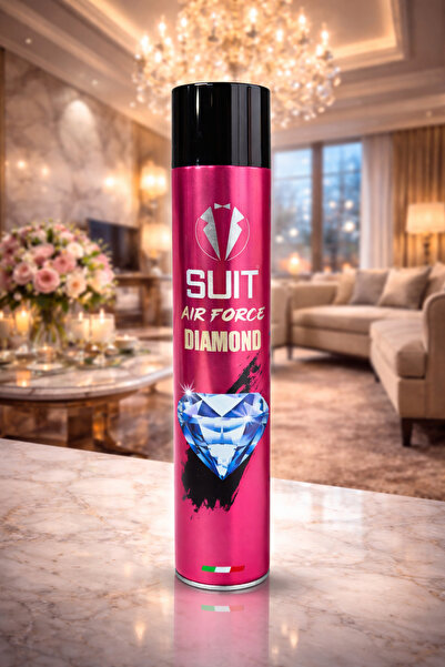 SUİT Diamond Alan Kokusu Spreyi 750 Ml – Puro Kokusunu Yok Eder | Diamond Oda...