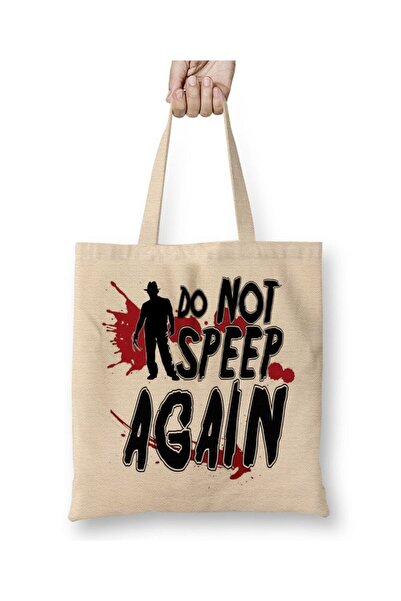 dekado Do No Sleep Again Freddy Krueger Cloth Bag Long Handle