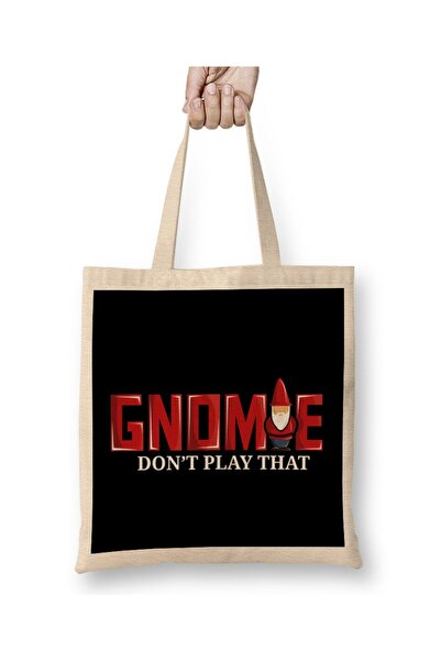 dekado حقيبة حمل بمقبض طويل من Gnomie Don t Play That Funny Gnome Collectors