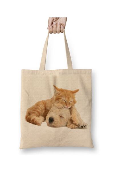 dekado Cats Collection Two Cloth Bag Long Handle