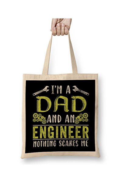 dekado Trust Me I Am An Engineer 03 Cloth Bag Long Handle