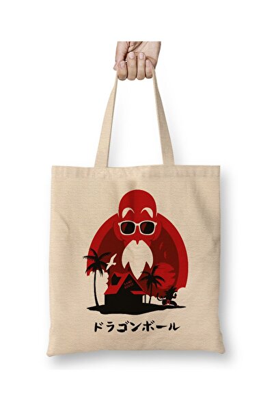 Generic Brand Dragon Ball Kame Tote Bag Long Handle