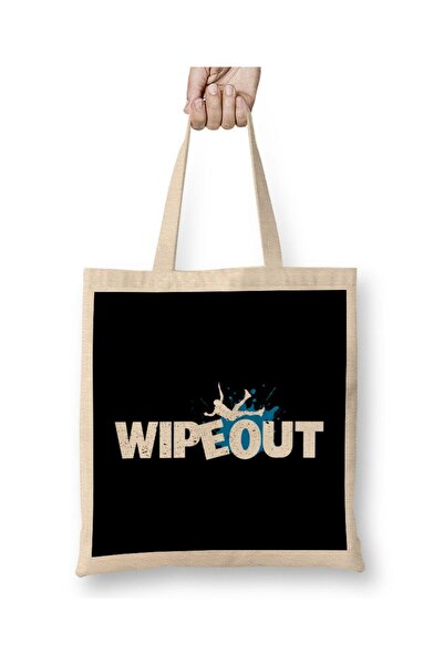 Generic Brand Wipeout Splash Logo Cloth Bag Long Handle