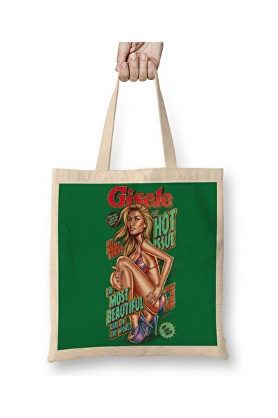 dekado Gisele Bundchen Most Beautiful Tote Bag Long Handle