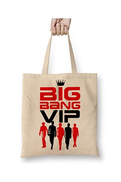 dekado حقيبة قماش Big Bang Vip بمقبض طويل
