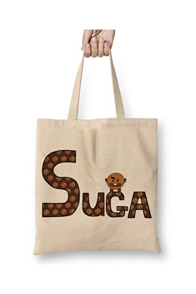 dekado Bts Meets Bt21 Suga Cloth Bag Long Handle