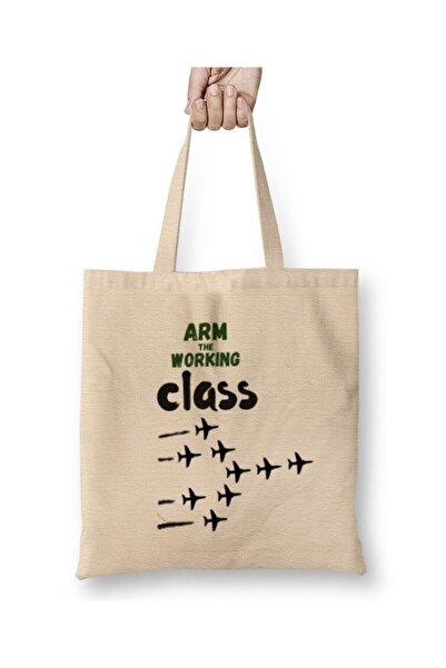 dekado Arm The Working Class-Arm Gift Cloth Bag Long Handle