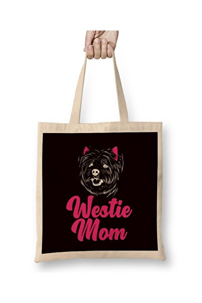 dekado حقيبة حمل من Westie Mom West Highland Terrier Mother Dog Breed Owner ب...