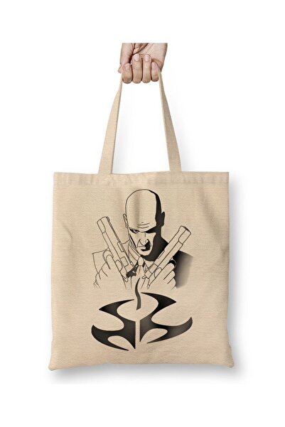 dekado Hitman Agent 47 Cloth Bag Long Handle