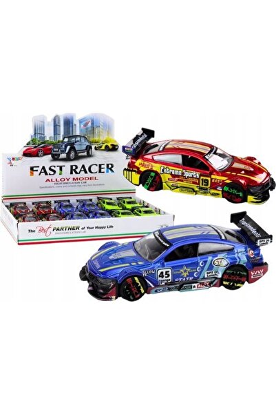 LeanToys Mașină sport metalică de curse 1:36 Drive Mix