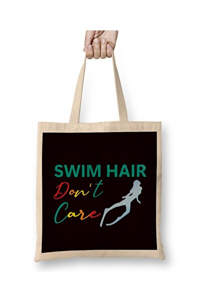 dekado حقيبة ملابس رياضية للسباحة من ماركة Dont's Care Swimmer Swim Girl ذات ...