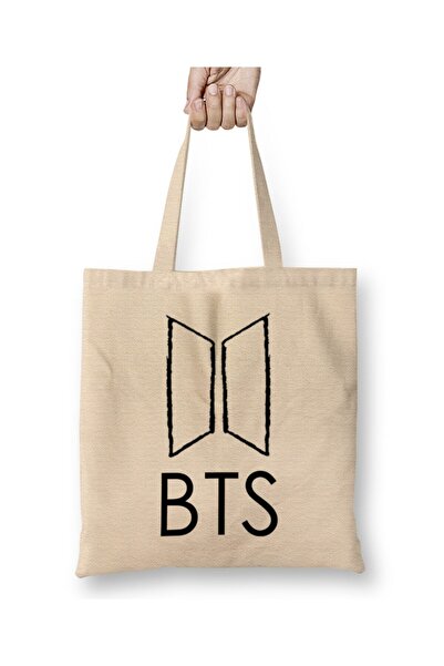 dekado حقيبة قماش Bts On Logo 01 بمقبض طويل