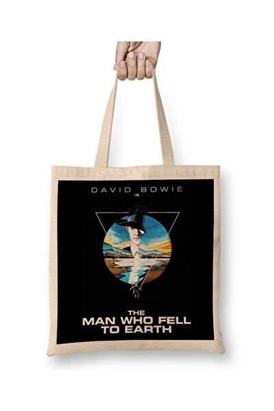 Generic Brand The Man Who Fell To Earth Cloth Bag Long Handle