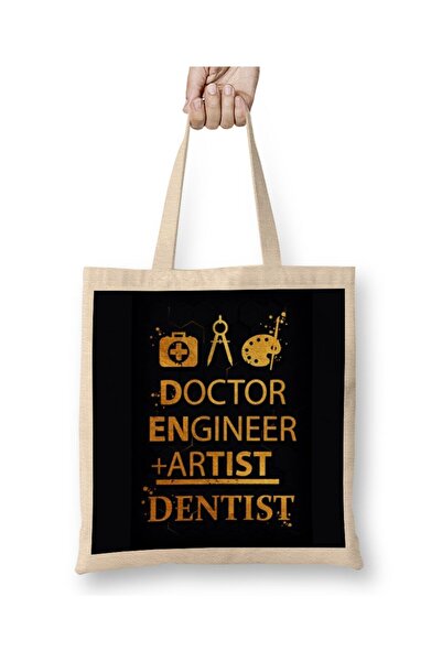 Generic Brand حقيبة يد طويلة من Doctor Engineer Artist Dentist 07