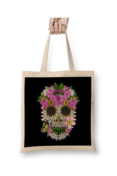 dekado DIET Did I Eat That Funny Dieting & Fitness Pun Cloth Bag Long Handle