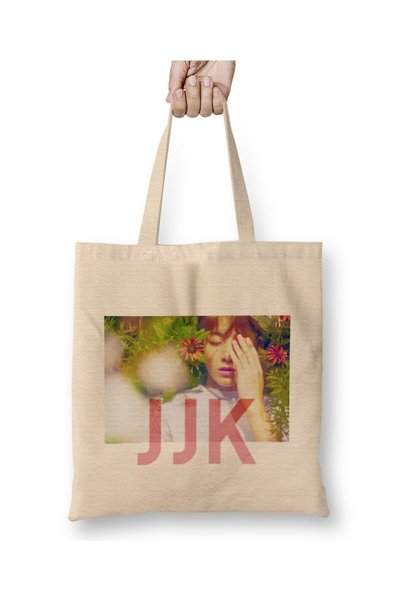 dekado حقيبة قماش BTS Jungkook Love Yourself بمقبض طويل
