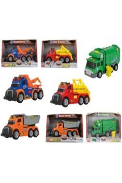 Dickie Toys Amestecă vehicule urbane mici, 4 tipuri