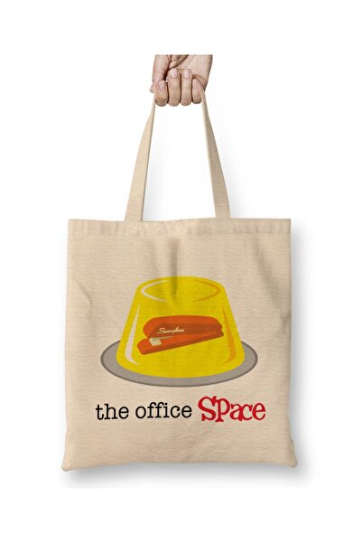 dekado حقيبة قماش للسرير والإفطار من The Office Schrute Farms بمقبض طويل