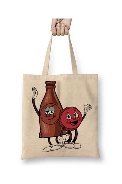 Generic Brand Bottle And Cappy Cloth Bag Long Handle