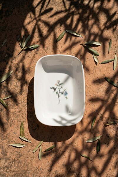 ACAR Farfurie din porțelan Silent Bloom - 16 cm