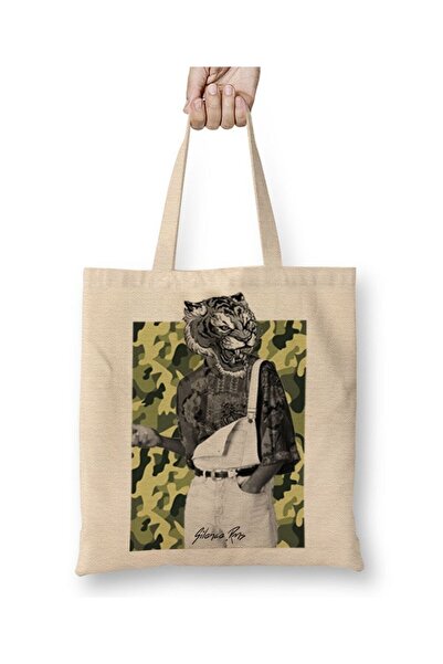 dekado Silence Rms Tigre Cloth Bag Long Handle