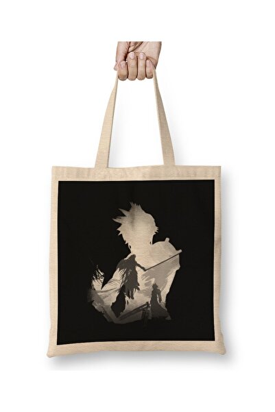 dekado Monochrome Soldier Tote Bag Long Handle