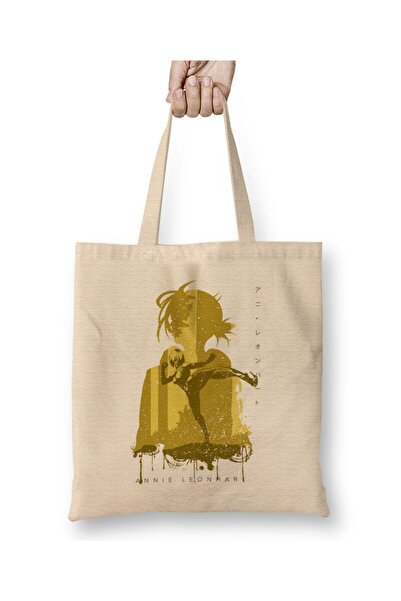 Generic Brand حقيبة حمل نسائية من Attack On Titan ذات مقبض طويل