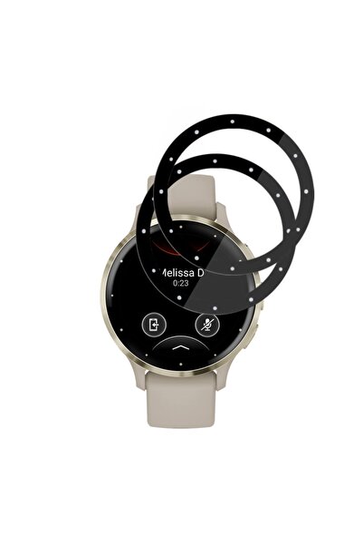 SKYDDAR INNOVATION [2x Pack] Film for Garmin Venu 3S, scratch protection, set...