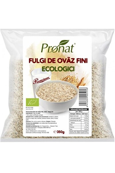 Pronat Νιφάδες βρώμης, Λεπτές, Pronat, 350γρ.