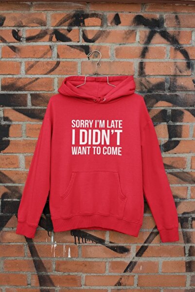 EYAX MODA Unisex Printed Hooded Sweatshirt