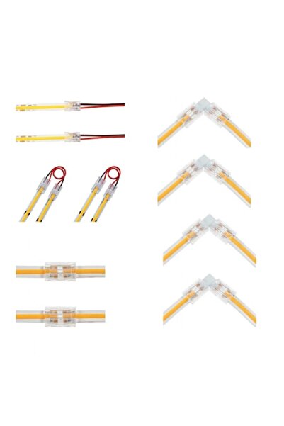 OEMN Set conectori bandă LED 8mm