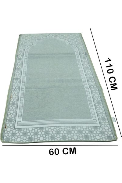 Yuwell YU WELL Foldable Prayer Mat with Back Support & Carrying Bag, 2-in-1 Prayer Rug Sajadah, Anti-Slip I
