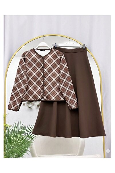 VOLT CLOTHİNG Square Detailed Ethnic Patterned Double Set