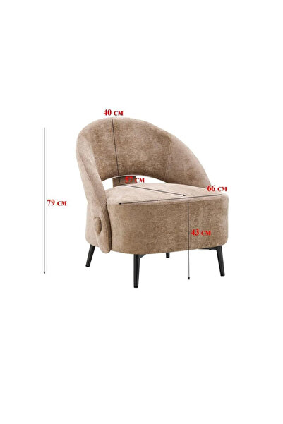 DEC4 Luxury Single Chair in Modern Color