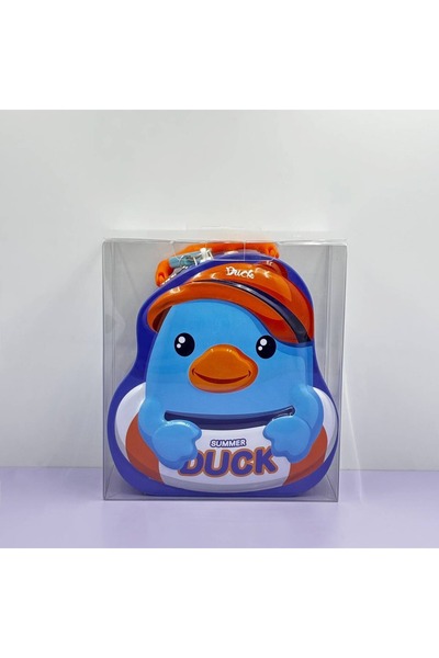 Livava Μεταλλικός κουμπαράς με φιγούρα κοτόπουλου - Παιδικός κουμπαράς με κλε...