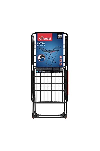 Vileda Clothes dryer, Vileda, Drying surface 20 m, Black, 173x56x116 cm